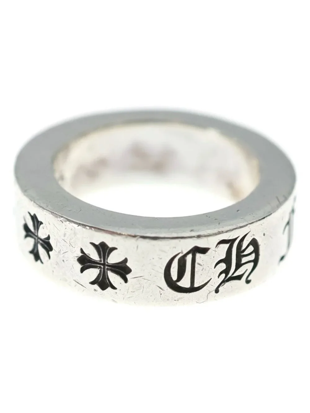 Chrome Hearts Spacer Forever Ring Silver